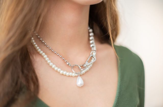 Akoya Pearl Strand Necklace, 18in