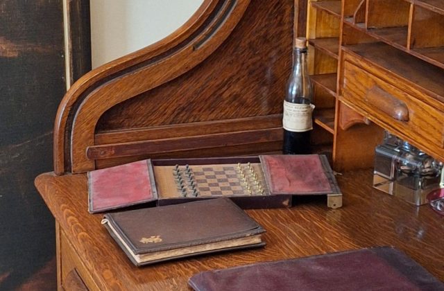 Victorian Mahogany Writing Desk c.1880